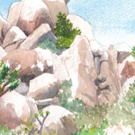 Hidden Valley Rocks, Joshua Tree